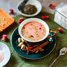 Kahmiri Pink Chai - Kappachino Café Brampton